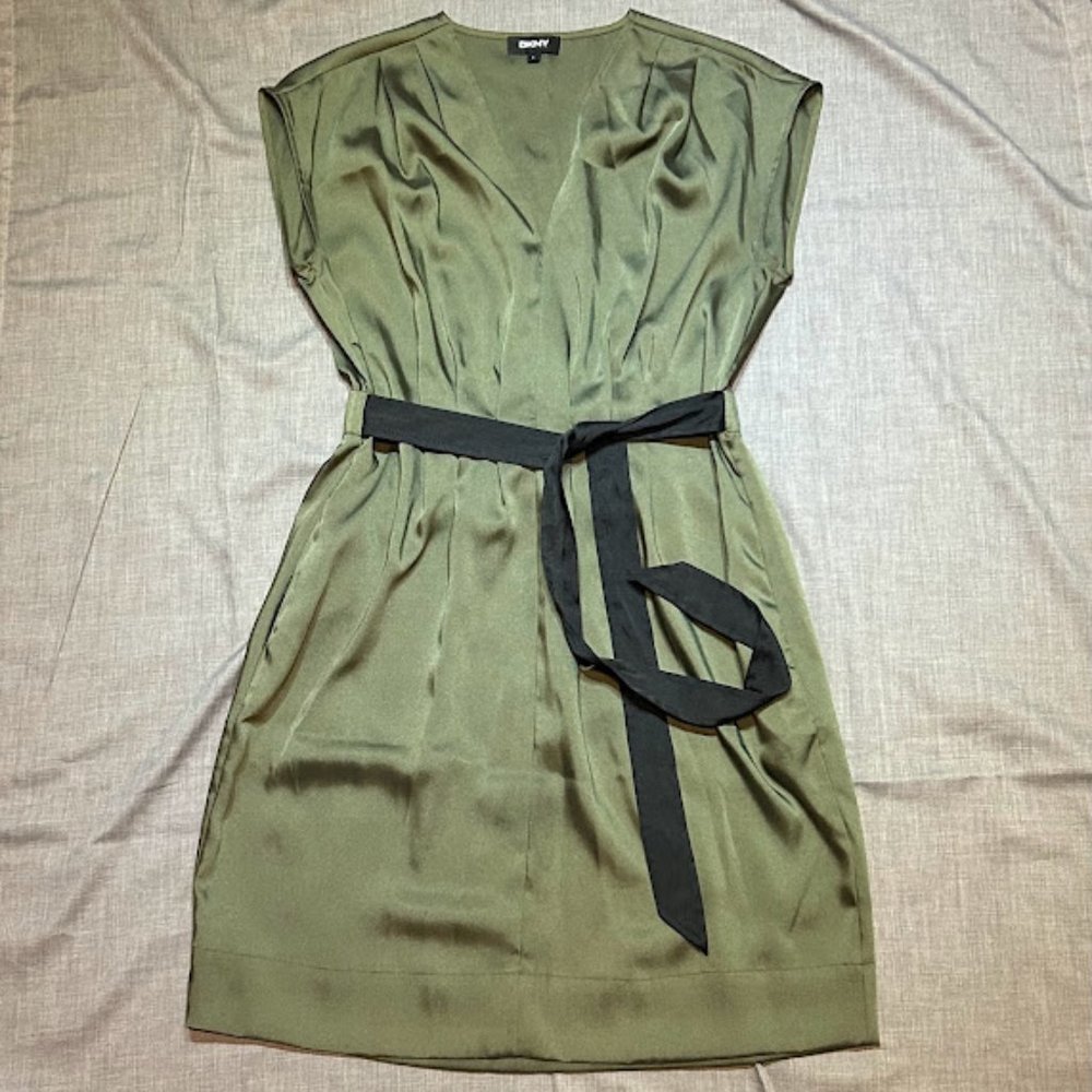 DKNY Satin Dress